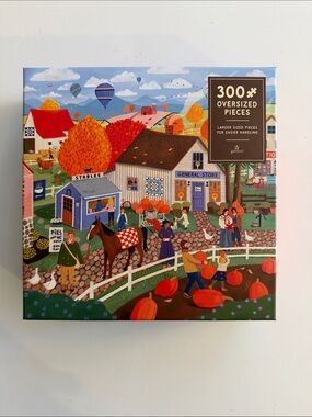 Galison- Autumn Square - 300-Piece puzzle